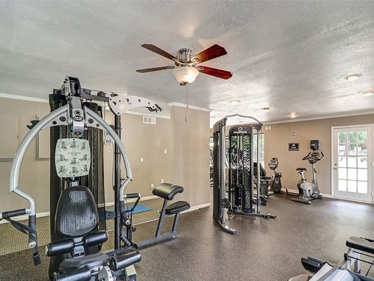 Fitness Center at  Quail Hollow Apartments!